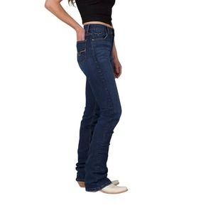 Kimes Ranch Womens size 12 34 Sarah Slim Bootcut High Rise Denim Jeans USA